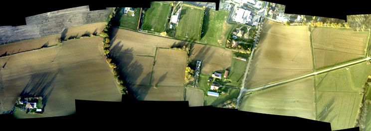 Example of high precision photogrammetry with UAVs