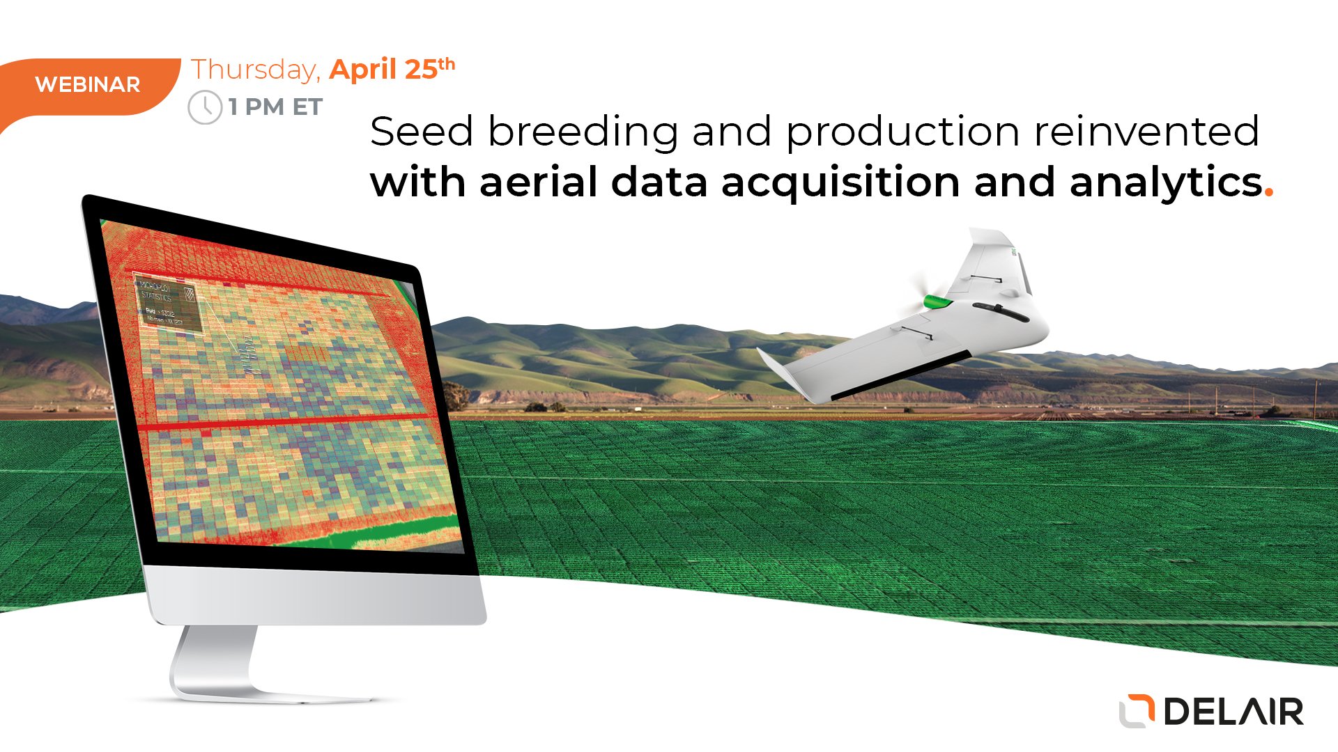 Boost your productivity by mapping large sites with a fixed-wing drone - Webinar with Seilier Instrument in Midwest