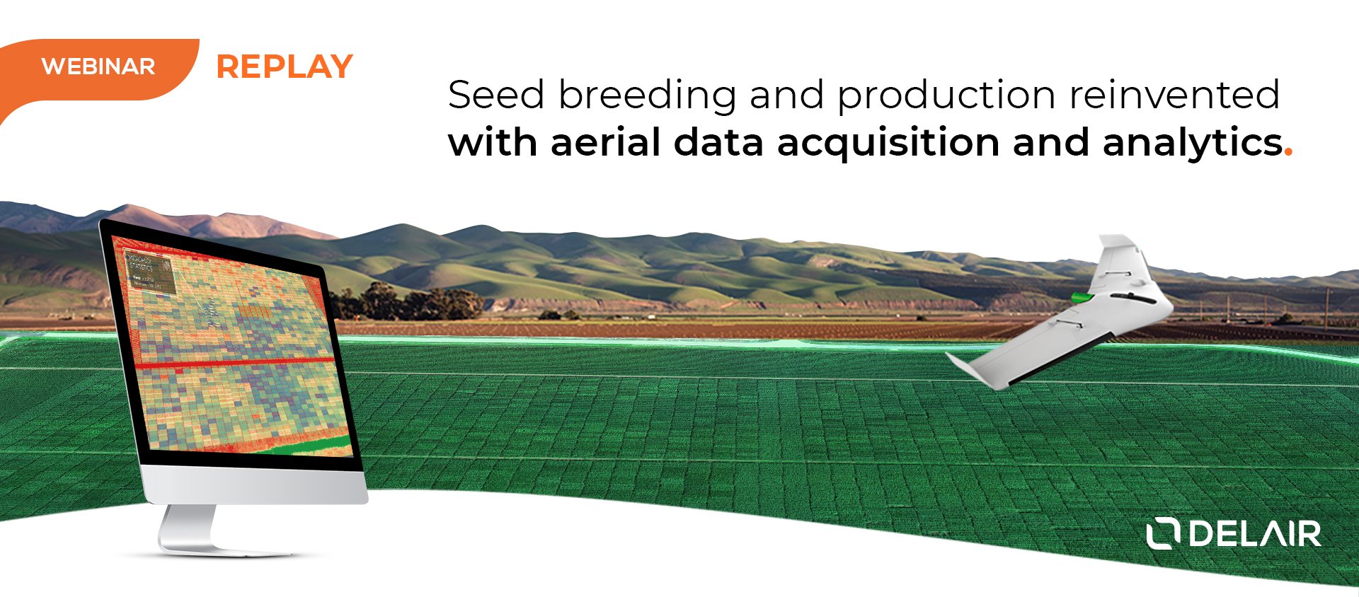 Seed breeding and production reinvented with aerial data acquisition and analytics - in partnership with SeedWorld